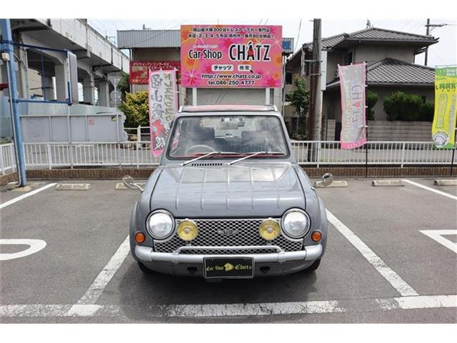 日産 パオ 1.0 キャンバストップ レストア済車両 グレー全塗装 の中古