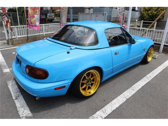 ユーノス ロードスター 1.8 Vスペシャル 青全塗装 5MT ハードトップ の