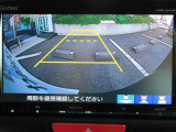 バックや車庫入れ時に安心のバックカメラ付きです。