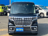 スペーシアカスタム ハイブリッド(HYBRID)  XS 9インチナビ バックカメラ ETC 雹凹