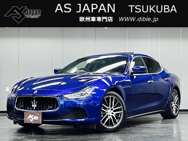 ギブリ 3.0 茶革 SR 純正ナビ DTV Bカメラ 1年保証
