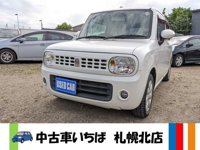 アルトラパン X リミテッド 4WD スマートキー ドアバイザー 純正アルミ