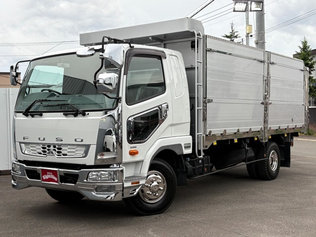 ファイター  ワイド ファームダンプ ステンレス 走行33800km 車検R8年4月