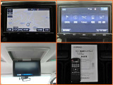 SDナビゲーション付きなので、何時何処でも行きたい場所へ。初めての道でも迷わず安心快適ドライブが楽しめます!現在の必需品ですね!後席モニターも付いていますので同乗者も大喜びですね!