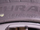 215/45R17   タイヤサイズです。 タイヤのご相談も石川トヨペットカローラにお任せください