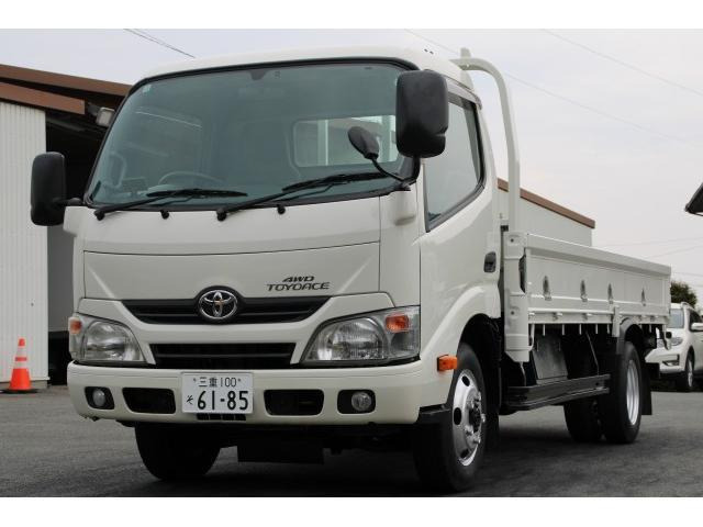 トヨエース  ロング 平ボディ 4WD 2t積載