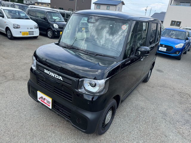 N-BOX ジョイ モノトーン 4WD 届出済未使用車 レーンアシスト USB充電