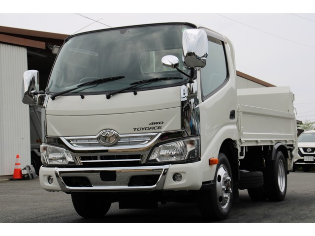 トヨエース  平ボディ-1.95t パワーゲート(PG) 4WD 全低床