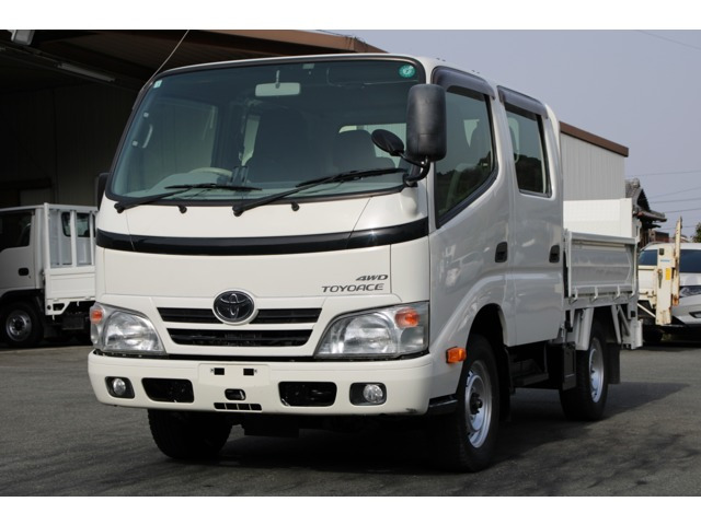 トヨエース  Wキャブ 0.85t パワーゲート(PG) 4WD 全低床