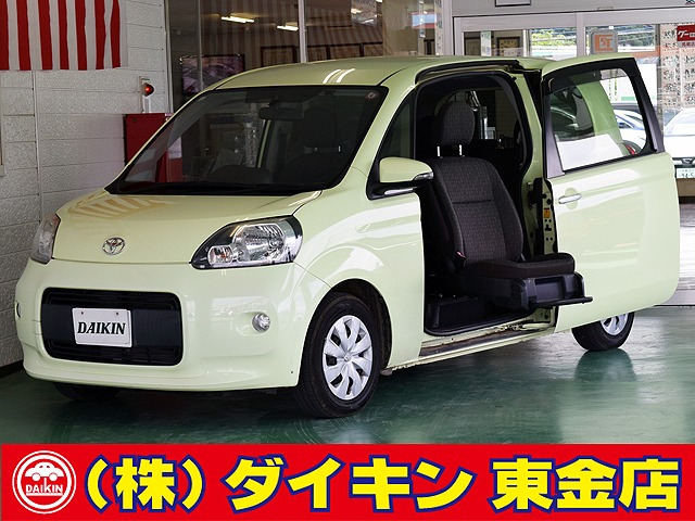 ポルテ 1.3 X ウェルキャブ 助手席リフトアップシート Aタイプ 自動ドア 禁煙車