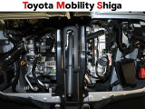 エンジンルームの状態です。ご納車時にはしっかりメンテナンスを行ってからご納車致します。