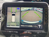 真上から見ているような映像で確認しながら駐車出来るので安心です!