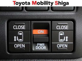 運転席かわワンタッチでパワースライドドアの開閉ができて便利です。