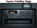 オーディオはラジオチューナーが装着されています。
