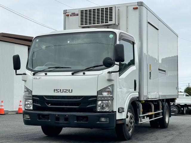 エルフ 冷蔵冷凍車 ワイドロング 2.95t積載 運転席エアバッグ 記録簿