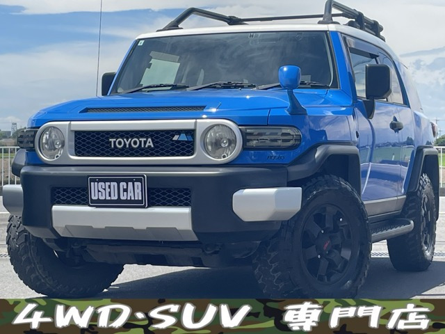 FJクルーザー 4.0 カラーパッケージ 4WD TRDアルミ ルーフラック ナビ TV Bカメラ
