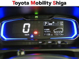 昼間でもくっきり見やすい、高質感メーターです。