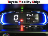 昼間でもくっきり見やすい、高質感メーターです。