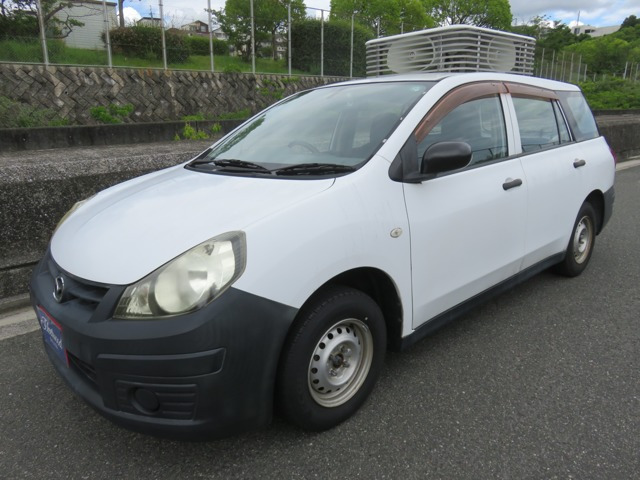 ファミリアバン1.5 DX広報車街宣車放送宣伝車仕様バン 1オーナ