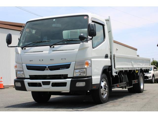 キャンター  ワイドスーパーロング 平ボディ4.25t