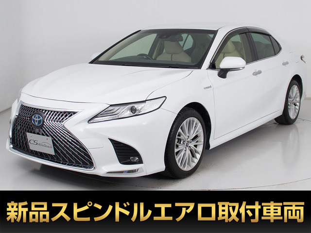 カムリ 2.5 G レザーパッケージ HV ワンオーナー 本革 セーフティセンス 禁煙車