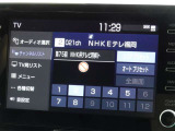 地デジ対応、フルセグデジタルTV放送が視聴できます。