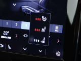 ベンチレーションヒーターマッサージ機能付フロントシートは3段階で調節できます、ステアリングホイールヒーターも3段階で調節できます