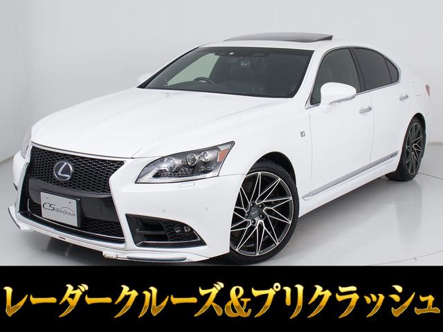 LS 600h Fスポーツ 4WD サンルーフ 黒革 エアロ&20アルミ