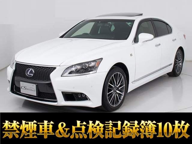 LS 600h Fスポーツ 4WD 黒本革 サンルーフ プリクラッシュ