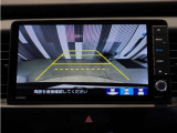 【バックカメラ】後退時も安心。リバース連動で画面が切り替わるのでとっても便利。