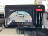 発進前の車両周囲360度をナビの画面で可能な3Dビューを装備!運転席から死角になる箇所も確認できるので安心!