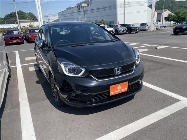 フィット 1.5 e:HEV リュクス 純正9型ナビBカメラTV衝突軽減ETC黒半革