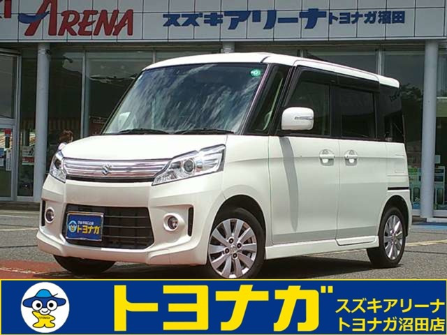 スペーシアカスタム XS レーダーブレーキサポート 4WD ナビTV Bカメラ 両側電動 シー...