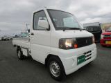 ミニキャブトラック Vタイプ エアコン付 4WD パワステ 荷台ライト アオリガード