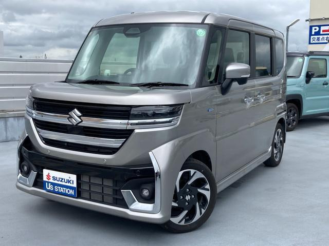 スペーシアカスタム ハイブリッド(HYBRID)  XSターボ 全方位ナビ R
