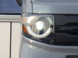 ★LEDヘッドライト搭載★ 白っぽく光る明るく省電力なLEDライト!先進的な白い輝きでフロントフェースを引き締めます☆