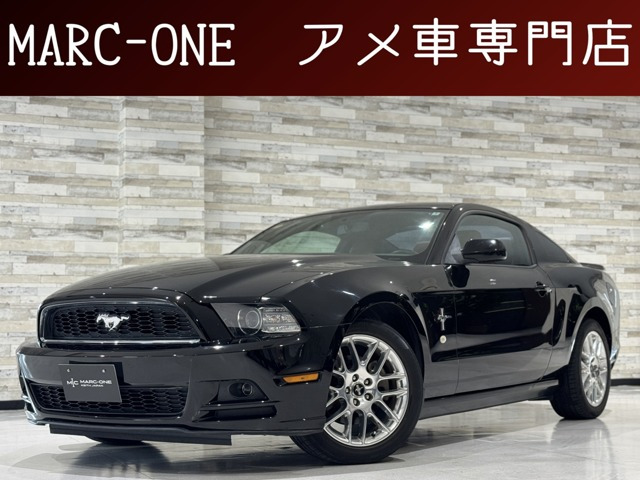 マスタング V6 クーペ プレミアム 1年保証付 茶革ヒーター Bカメ 純18AW