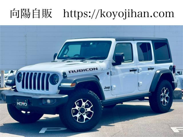 ラングラー アンリミテッド ルビコン 4WD 純正ナビ/FSRカメラ/LEDヘッドライト/黒革...