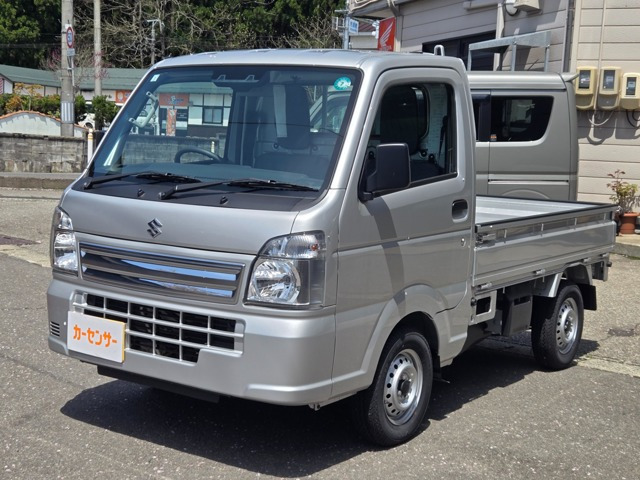 キャリイ KC エアコン パワステ スズキ セーフティサポート 4WD 農繁仕様  3方開