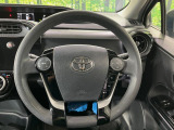 【ステアリングスイッチ】運転中、前方から目線をそらすことなく、オーディオ等の操作が可能な便利機能!安心&快適なドライブを演出してくれます♪