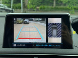 360度ビュー機能付きバックカメラは視認性も良好です。