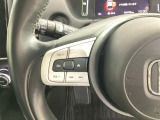 オーディオのチャンネル変更やボリュームなどの操作スイッチの他にレフトセレクターホイールがついています。中央部を指先で上下に動かすことで、マルチインフォメーション・ディスプレイの各表示が確認できます。