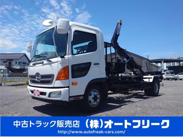 レンジャー アームロール Wシリンダー 新明和 脱着装置付コンテナ車 フックロール 4t