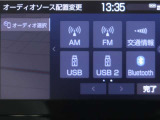 ディスプレイオーディオを装備。スマホとクルマをつなぐことで、これまでのナビに加えて、いろんなサービスが楽しめます。