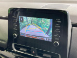 【バックカメラ】駐車時に後方がリアルタイム映像で確認できます。大型商業施設や立体駐車場での駐車時や、夜間のバック時に大活躍!運転スキルに関わらず、今や必須となった装備のひとつです!
