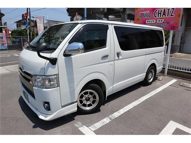 ハイエースバン 3.0 スーパーGL ダークプライム ロング ディーゼル ワンオーナー デ...