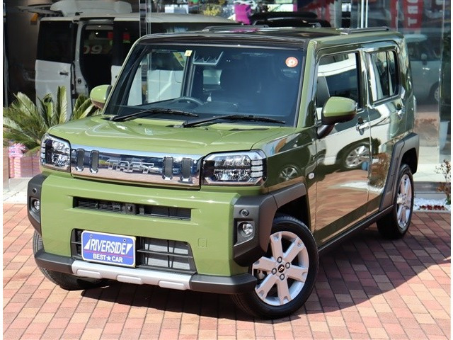 タフト G ターボ クロム ベンチャー 届出済未使用車 Bカメラ付 ガラスルーフ
