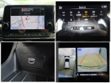 純正9インチ高解像度大型モニターナビ搭載。フルセグTV/Bluetooth-Audio/FA/AM/USB1/USB2/HDMI付。アラウンドビューモニター(上空から見たような映像が表示されます。) どこに行くにもあると便利なナビ!