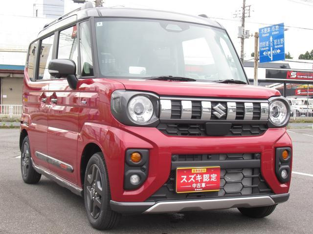 （新中古）マニアフェローズ55 スズキ スペーシアギア ハイブリッド(HYBRID) XZ 元社用車 の