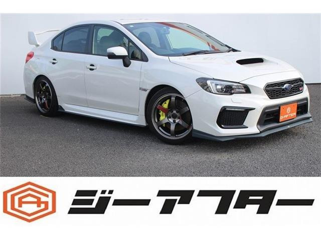 WRX STI 2.0 タイプS 4WD 純正ナビ大型RスポイラーSTiエアロTE37AW
